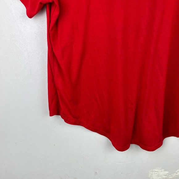 Coco-cola Womens Short Sleeve Graphic Tee Red White Size 1X - Picture 7 of 9